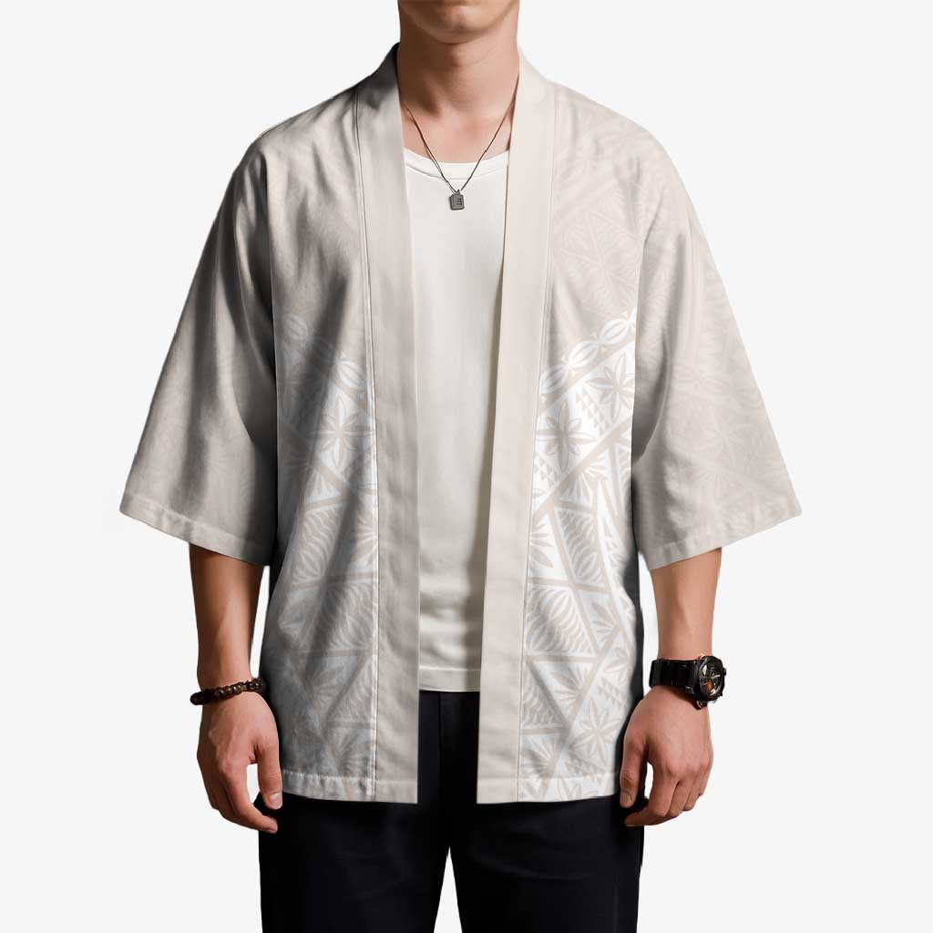 Lotu Tamaiti Tongan Polynesian Art Pattern Kimono Traditional Tribal Motifs LT9 - Polynesian Pride