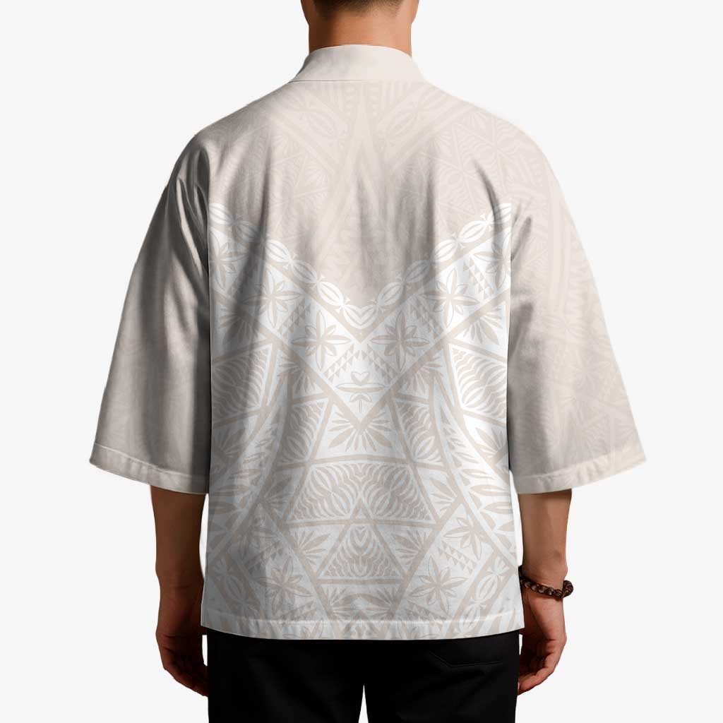 Lotu Tamaiti Tongan Polynesian Art Pattern Kimono Traditional Tribal Motifs LT9 - Polynesian Pride