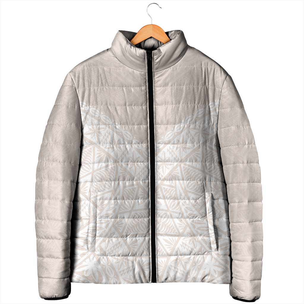 Lotu Tamaiti Tongan Polynesian Art Pattern Padded Jacket Traditional Tribal Motifs LT9 - Polynesian Pride