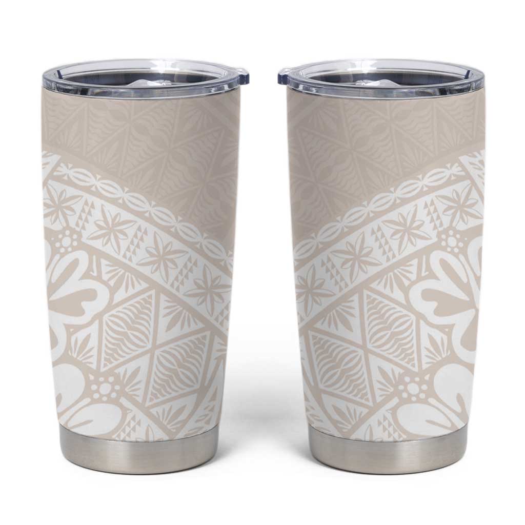 Lotu Tamaiti Tongan Polynesian Art Pattern Tumbler Cup Traditional Tribal Motifs - Polynesian Pride