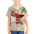 Christmas Hawaii with I'iwi Bird Family Matching Puletasi and Hawaiian Shirt Aloha Mele Kalikimaka - Beige Art