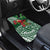 Christmas Hawaii with I'iwi Bird Car Mats Aloha Mele Kalikimaka - Green Art