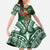 Christmas Hawaii with I'iwi Bird Family Matching Mermaid Dress and Hawaiian Shirt Aloha Mele Kalikimaka - Green Art