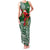 Christmas Hawaii with I'iwi Bird Family Matching Tank Maxi Dress and Hawaiian Shirt Aloha Mele Kalikimaka - Green Art