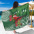 Christmas Hawaii with I'iwi Bird Sarong Aloha Mele Kalikimaka - Green Art