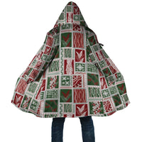 Mele Kalikimaka Hawaiian Quilt and Lei Patchwork Cloak - Polynesian Pride