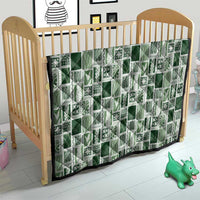 Vintage Aloha Block Quilt Quilt Green Inspired Lei Motifs - Polynesian Pride