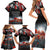 ANZAC DAY Heroes Of The Gallipoli Family Matching Short Sleeve Bodycon Dress and Hawaiian Shirt LT9 - Polynesian Pride