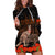 Kangaroo and Kiwi Bird ANZAC Day Custom Hoodie Dress Soldier Style LT9 Black - Polynesian Pride