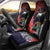 American Samoa Bald Eagle Personalized Car Seat Cover Samoa Muamua Le Atua