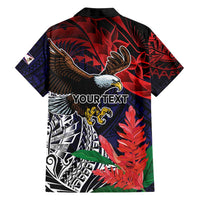 American Samoa Bald Eagle Personalized Family Matching Tank Maxi Dress and Hawaiian Shirt Samoa Muamua Le Atua