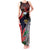 American Samoa Bald Eagle Personalized Tank Maxi Dress Samoa Muamua Le Atua