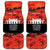 Anzac Day Gallipoli Personalised Car Mats Red Poppy Flowers