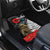 Kiwi-Tui Bird Soldier ANZAC Day Personalised Car Mats Maori Silver Fern Motif