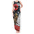 Kiwi-Tui Bird Soldier ANZAC Day Personalised Tank Maxi Dress Maori Silver Fern Motif