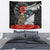 Kiwi-Tui Bird Soldier ANZAC Day Personalised Tapestry Maori Silver Fern Motif