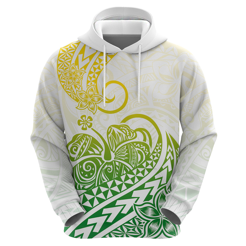 Polynesian Hoodie Tribal Tattoo Gradient 01 Screen Color LT9 - Polynesian Pride