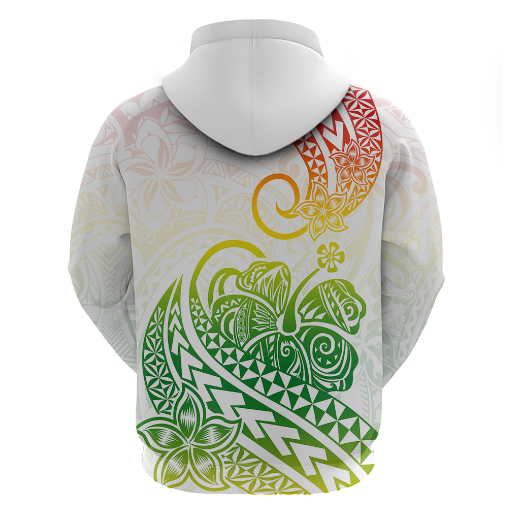 Polynesian Hoodie Tribal Tattoo Gradient 02 Screen Color LT9 - Polynesian Pride