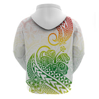 Polynesian Hoodie Tribal Tattoo Gradient 02 Screen Color LT9 - Polynesian Pride
