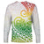 Polynesian Long Sleeve Shirt Tribal Tattoo Gradient 02 Screen Color LT9 - Polynesian Pride