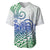 Polynesian Baseball Jersey Tribal Tattoo Gradient 03 Screen Color LT9 - Polynesian Pride