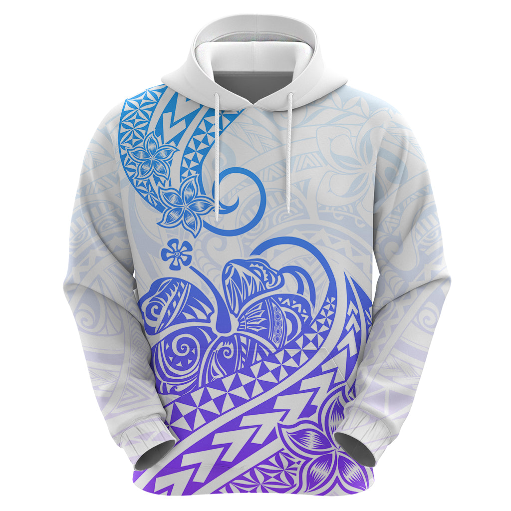 Polynesian Hoodie Tribal Tattoo Gradient 04 Screen Color LT9 - Polynesian Pride