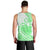 Polynesian Men Tank Top Tribal Tattoo Green Screen Color LT9 - Polynesian Pride