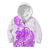 Polynesian Kid Hoodie Tribal Tattoo Purple Screen Color LT9 - Polynesian Pride