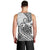 Polynesian Men Tank Top Tribal Tattoo Black Screen Color LT9 - Polynesian Pride