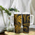 Polynesian Guam Coat of Arms Tumbler With Handle Polynesian Tribal Tattoo Gold Version