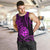 Polynesian Pride Guam Men Tank Top With Polynesian Tribal Tattoo and Coat of Arms Purple Version LT9 - Polynesian Pride