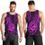 Polynesian Pride Guam Men Tank Top With Polynesian Tribal Tattoo and Coat of Arms Purple Version LT9 - Polynesian Pride