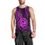 Polynesian Pride Guam Men Tank Top With Polynesian Tribal Tattoo and Coat of Arms Purple Version LT9 - Polynesian Pride