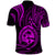 Polynesian Pride Guam Polo Shirt With Polynesian Tribal Tattoo and Coat of Arms Purple Version LT9 - Polynesian Pride