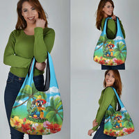 Always 5 O'clock Grocery Bag Hawaiian Tropical Parrot LT9 - Polynesian Pride