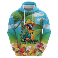 Always 5 O'clock Hoodie Hawaiian Tropical Parrot - Polynesian Pride