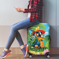 Always 5 O'clock Luggage Cover Hawaiian Tropical Parrot - Polynesian Pride