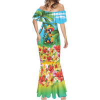 Always 5 O'clock Mermaid Dress Hawaiian Tropical Parrot - Polynesian Pride