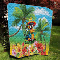 Always 5 O'clock Quilt Hawaiian Tropical Parrot - Polynesian Pride
