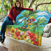Always 5 O'clock Quilt Hawaiian Tropical Parrot - Polynesian Pride