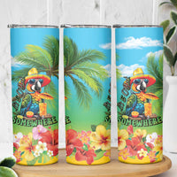 Always 5 O'clock Skinny Tumbler Hawaiian Tropical Parrot - Polynesian Pride