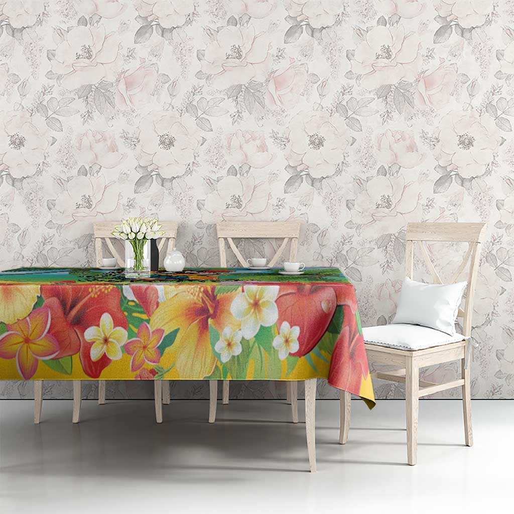 Always 5 O'clock Tablecloth Hawaiian Tropical Parrot LT9 - Polynesian Pride
