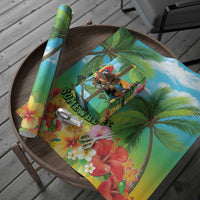 Always 5 O'clock Wrapping Paper Hawaiian Tropical Parrot - Polynesian Pride