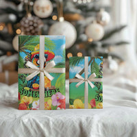 Always 5 O'clock Wrapping Paper Hawaiian Tropical Parrot - Polynesian Pride