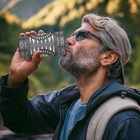 All White Tonga Malo e lelei 4 in 1 Can Cooler Tumbler Vintage Ngatu Tribal Pattern - Polynesian Pride