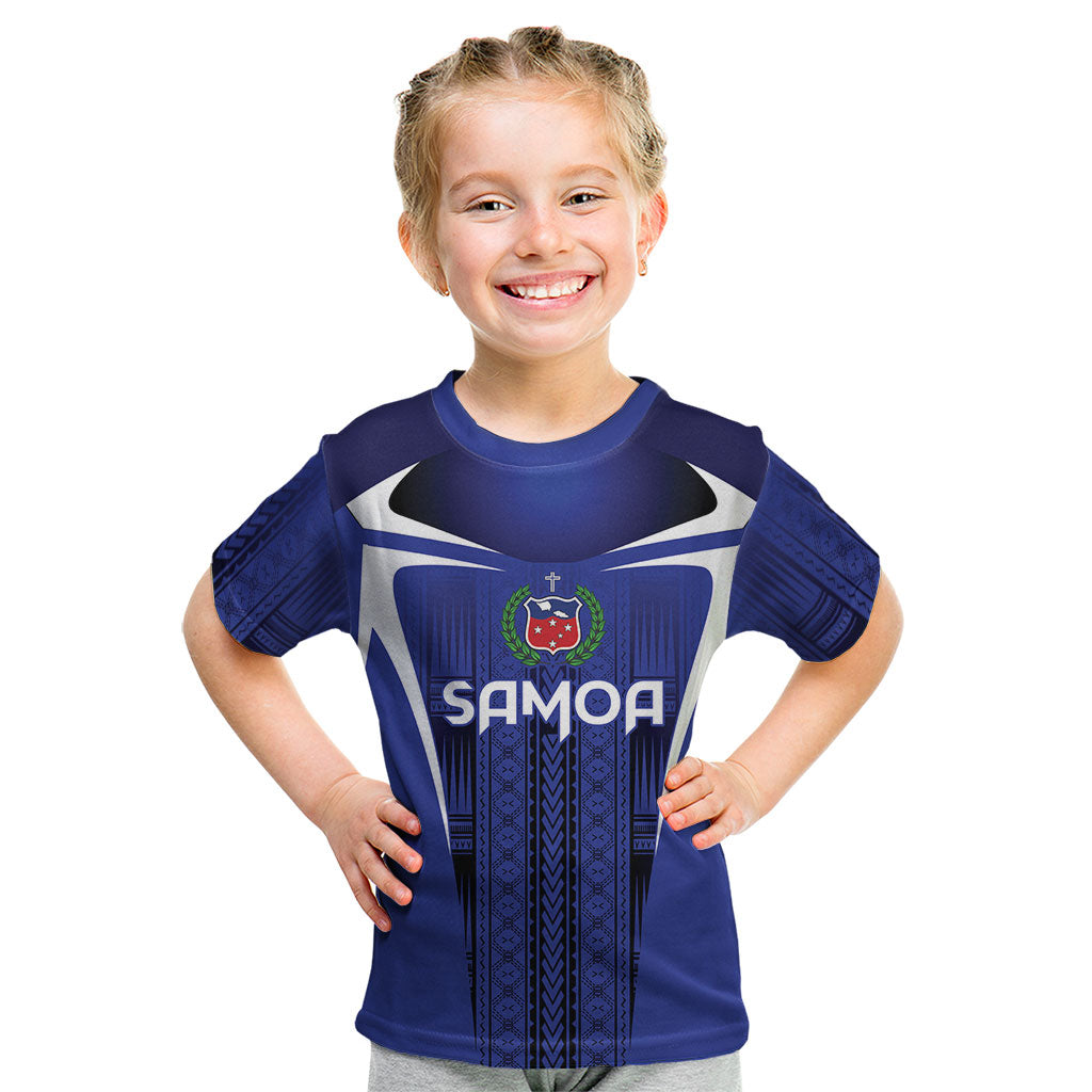 2026 Rugby Nations Series Custom Manu Samoa Kid T Shirt