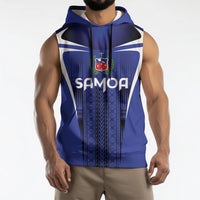 2026 Rugby Nations Series Custom Manu Samoa Sleeveless Hoodie LT9 - Polynesian Pride