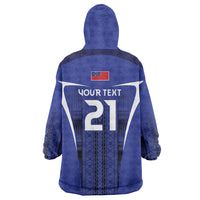 2026 Rugby Nations Series Custom Manu Samoa Wearable Blanket Hoodie LT9 - Polynesian Pride