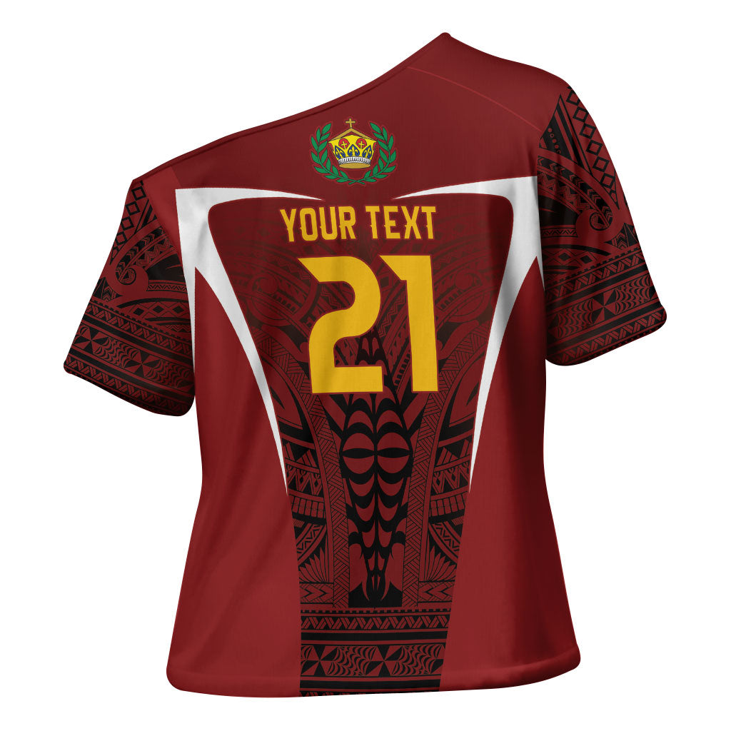 2026 Rugby Nations Series Custom Tonga Ikale Tahi Cross Shoulder Shirt LT9 - Polynesian Pride