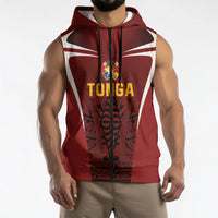 2026 Rugby Nations Series Custom Tonga Ikale Tahi Sleeveless Zip Hoodie LT9 - Polynesian Pride